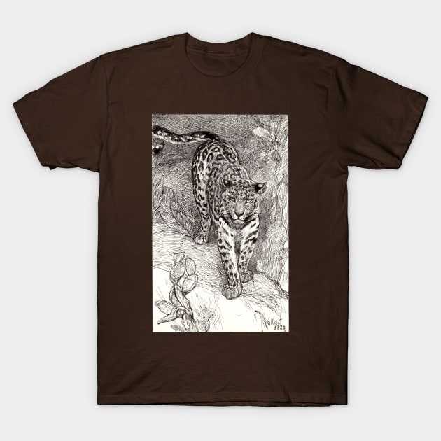 Leopard T-Shirt by UndiscoveredWonders